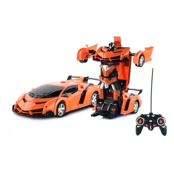 Transformers 2 in1 játék - robot szuperhőssé alakítható távirányítós autó (BBJ)