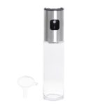 BBQ olaj- és ecetpermetező spray – rozsdamentes acél és üveg, 100 ml – precíz adagolás és stílusos dizájn (BBM) (BBKM)