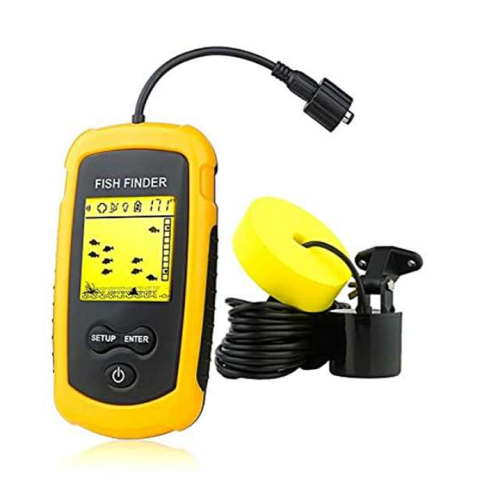 Fish Finder LCD kijelzős hordozható halradar - szonár érzékelővel, visszhangjelzővel(BBL)