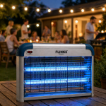 Flinke 60W elektromos rovarirtó lámpa – UV fénycsöves szúnyog- és légycsapda beltérre (BBA)