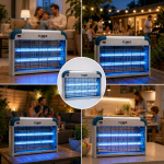 Flinke 60W elektromos rovarirtó lámpa – UV fénycsöves szúnyog- és légycsapda beltérre (BBA)
