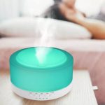 MOON LED-es aromaterápiás párologtató/diffúzor távirányítóval - 1000 ml (BBV)
