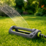 GreenPro 19 lyukú oszcilláló locsoló – állítható kerti vízpermetező sprinkler gyephez és öntözéshez (BBL-M)