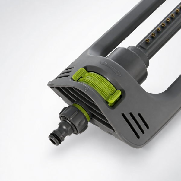 GreenPro 19 lyukú oszcilláló locsoló – állítható kerti vízpermetező sprinkler gyephez és öntözéshez (BBL-M)