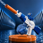 HydroStrike AK47 elektromos vízipisztoly – automata vízfegyver nagy tartállyal, kék (BBMJ)