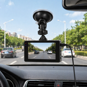 JINGONG KOS-14046 2K Autós menetrögzítő kamera – Full HD Dash Cam, szélvédőre rögzíthető, éjjeli mód, loop felvétel (BBD) 2