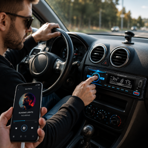 Modern-autoradio-Bluetooth-kapcsolattal-–-MP3USBSD-tamogatas-es-LCD-Kijelzo-BBL-2-2
