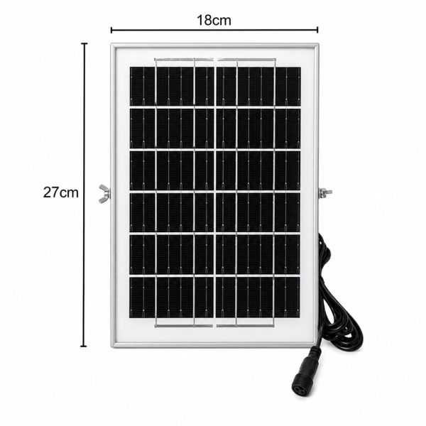 Napelemes LED reflektor szett 180° – mozgásérzékelős kültéri lámpa távirányítóval XG-T50 (BBD)