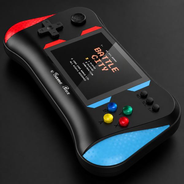 SupFunGame játékkonzol 500 előre telepített játékkal, 3.5" LCD kijelzővel (BBV)
