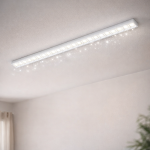 THO Lux T9 Diamond Series 100W LED mennyezeti lámpa és lámpatest – modern világítás 1160 mm (DS-100W-V) (BBD)