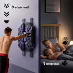 Zenélő LED boxfal gyerekeknek – Box tréner reflexfejlesztő bokszgép kesztyűvel (BBJ)