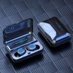 F9 TWS vezeték nélküli  Bluetooth fülhallgató akkus töltődobozzal (BBV)