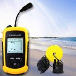 Fish Finder LCD kijelzős hordozható halradar - szonár érzékelővel, visszhangjelzővel(BBL)