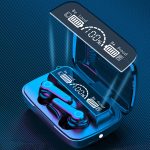 M19 vezeték nélküli bluetooth headset digitális kijelzővel, töltődobozban (BBV)