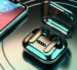 Vezeték nélküli Air P83 bluetooth fülhallgató mikrofonnal - fekete (BBV)
