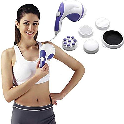Relax and Spin Tone - stressz csökkentő, izomlazító, bőrfeszesítő és bőrpuhító hatású 4in1 masszírozó készülék (BBM)