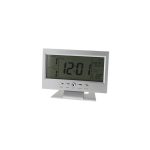 Hangra/tapsra működő LCD kijelzős asztali óra (BBL)