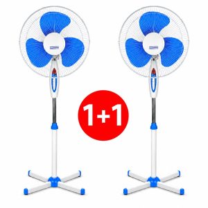 1+1 Szuperhatékony 40W állóventilátor – csendes szobai ventilátor állítható magassággal (BBD)