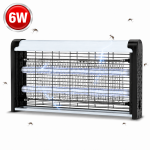 6W LED elektromos rovarcsapda – beltéri UV szúnyog- és légyirtó lámpa vegyszermentes működéssel (BBD)