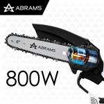Abrams SP-100 6”-os akkumulátoros mini láncfűrész fához – 800W, 2×21V akkus metszőfűrész készlet (BBL-M)