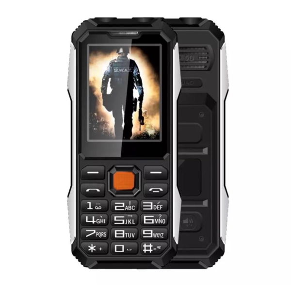 Hardphone dupla simkártyás strapabíró mobiltelefon – csepp-, por- és ütésálló (BBV)