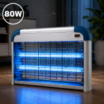 NONA 80W elektromos rovarirtó lámpa – UV fénycsöves szúnyog- és légycsapda beltérre (BBD)