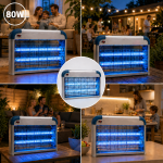 NONA 80W elektromos rovarirtó lámpa – UV fénycsöves szúnyog- és légycsapda beltérre (BBD)