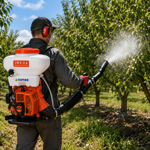 Grasshopper Rex 3WF-2.6A Benzinmotoros háti permetező 20L – 2,2 LE + Ajándék Valvoline 2T motorolaj 1L (LR)